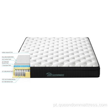 Compressão Sleepwell King Pocket Spring Spring Mattress